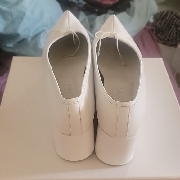 Flat Apartment Ballerina Platform Lambskin Shoes - Picture 8 of 12